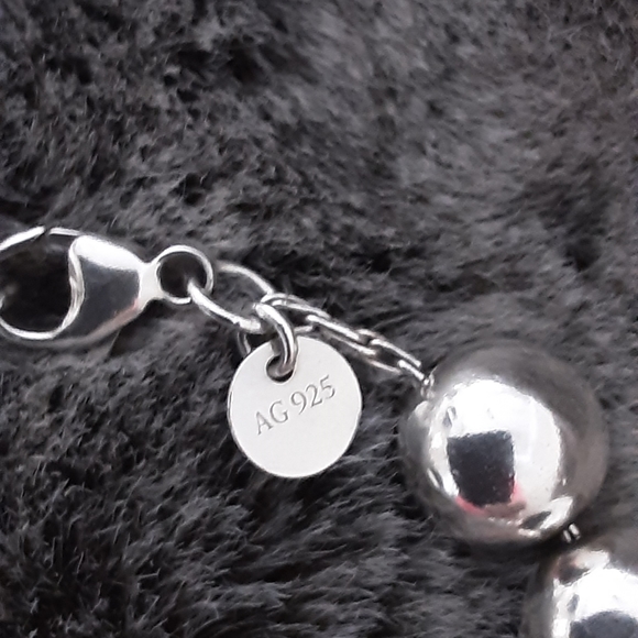 AUTHENTIC TIFFANY & CO 925 STERLING SILVER BRACELET HARDWEAR 10MM - Picture 3 of 5